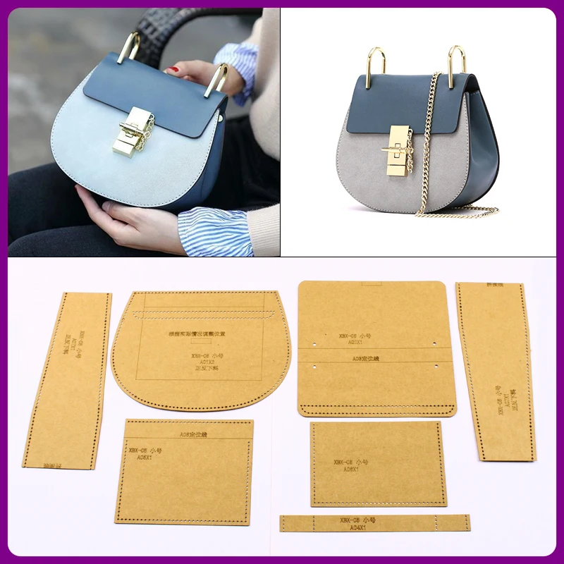 1 Набор сделай сам вручную для кожи товары сумка со Свинкой крафт бумага версия