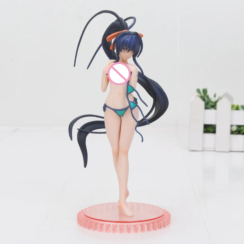 Аниме средней школы DxD Фигурка кролика девушки Rias Gremory Himejima Akeno купальники Ver. 1/12 Масштаб ПВХ фигурка модель игрушки - Цвет: 3 without box