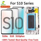 AMOLED ЖК-дисплей для S10E S10 ЖК-дисплей в сборе дигитайзер для Samsung S10E S10 S10 Plus ЖК-экран Замена для Samsung S10 PLUS
