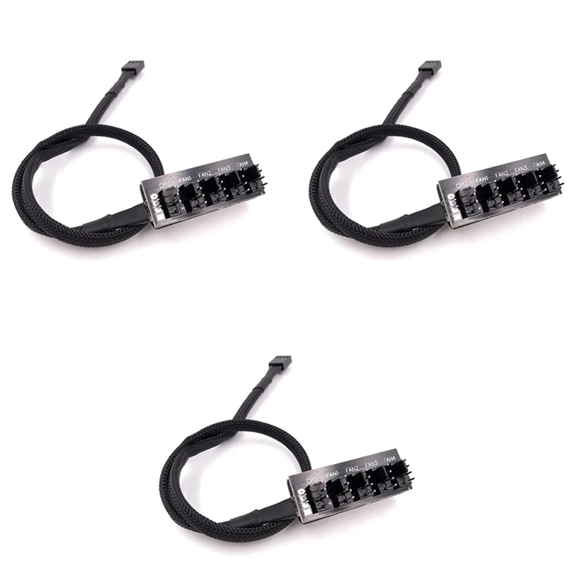 

4-контактный ШИМ-вентилятор для ПК, 5-сторонний USB-адаптер для компьютера, 4-контактный и 3-контактный кулеры