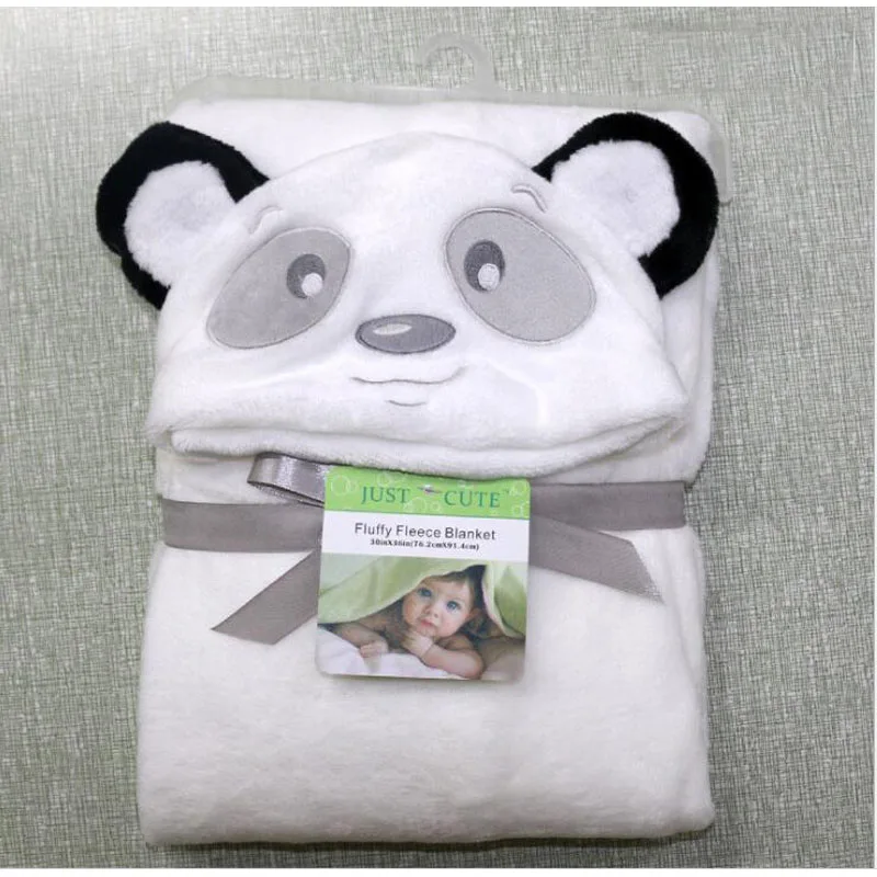 

Baby Bathrobe Cute Animal Cartoon Baby Blanket Kids Hooded Bathrobe Toddler Baby Bath Towel Newborn Baby Blanket Children Towel