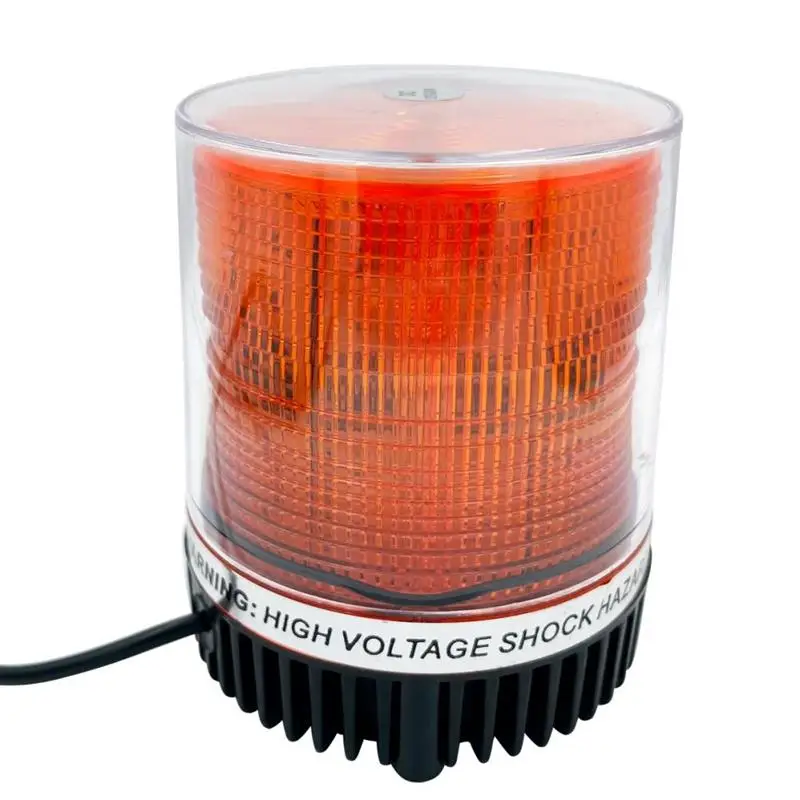 

12W Magnetic LED Strobe Warning Light Emergency Road Rescue Safety Flashing Light Indicator light LED Lamp 12-24V Security Alarm
