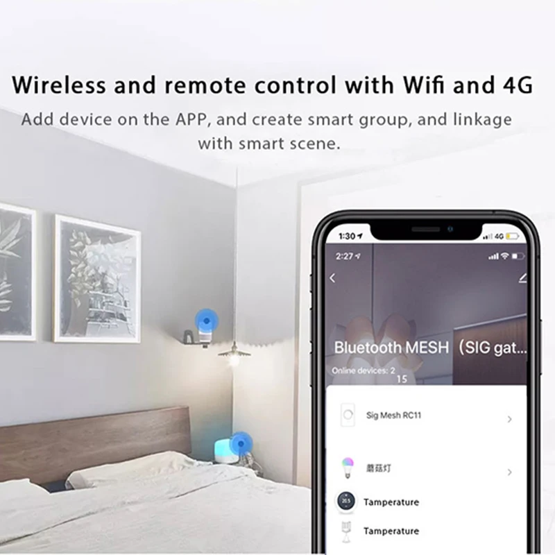 

NEW tuya smart life wifi to bluetooth gateway sig mesh smart host hub DIY automation control smart home compatible alexa google