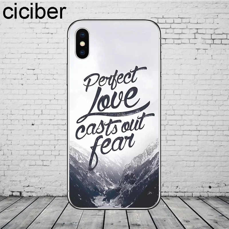 Чехол ciciber с изображением Библии Иисуса Кристиана для iPhone 11 Pro Max чехол телефона 7 8