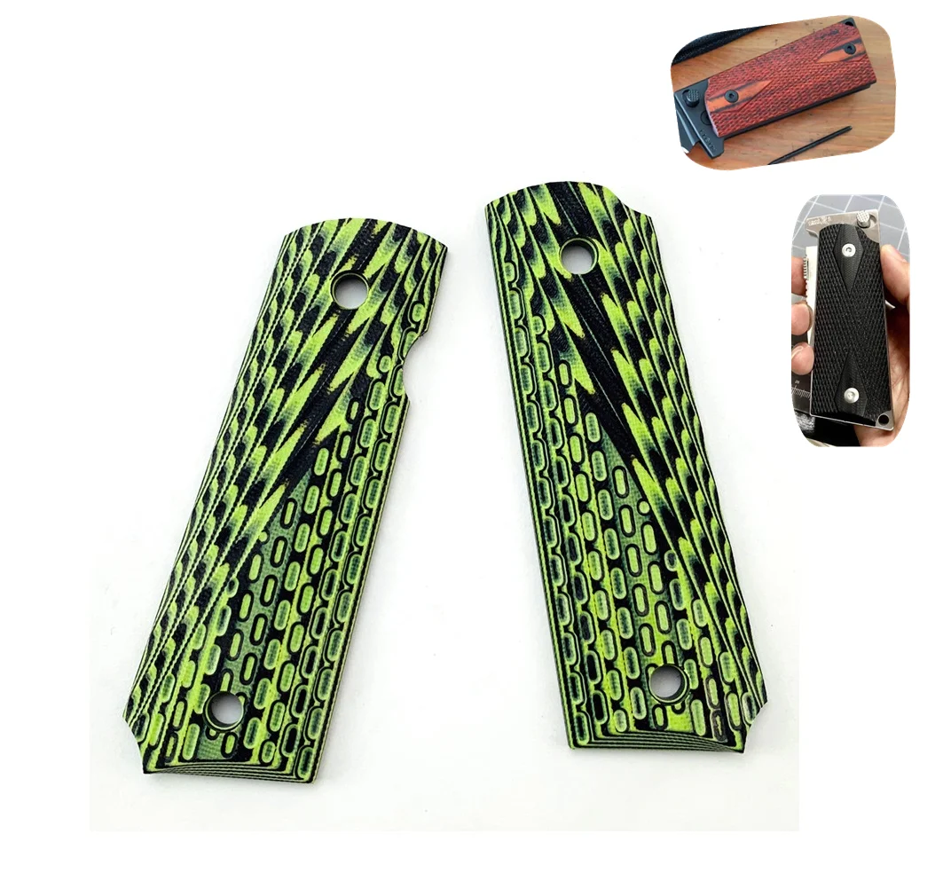 1 пара Противоскользящих ручек для рукоятки G10 материал нашивки сделай сам