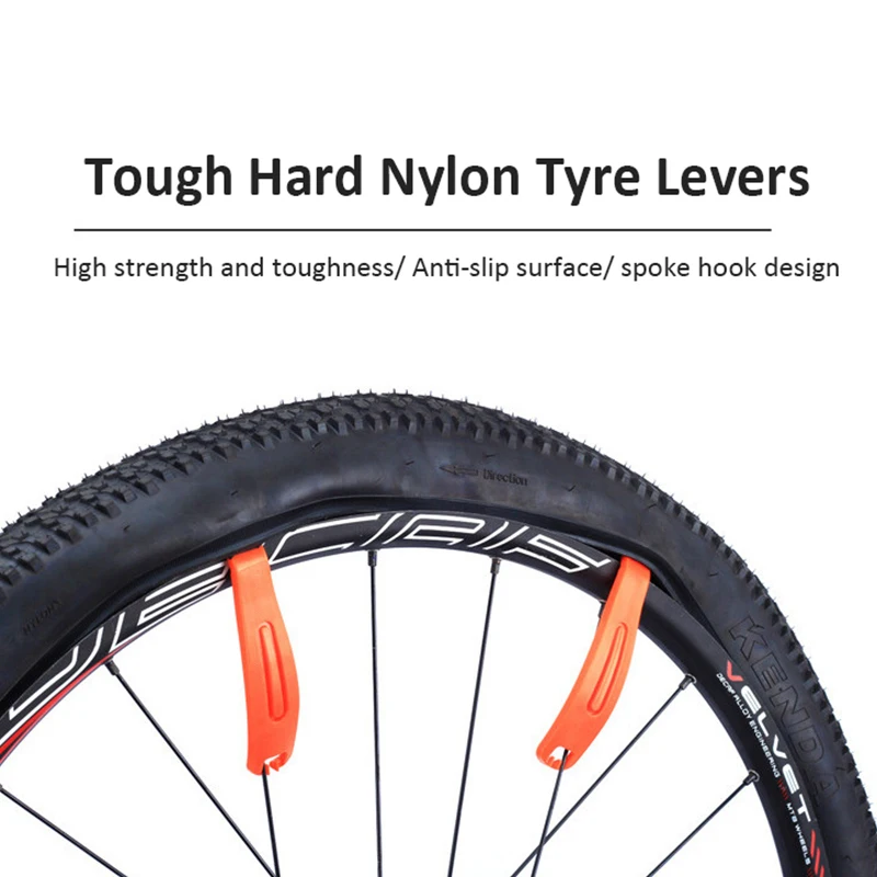 KENWAY 3 шт./компл. велосипедный нейлоновый рычаг для шин стальной стержень ложка