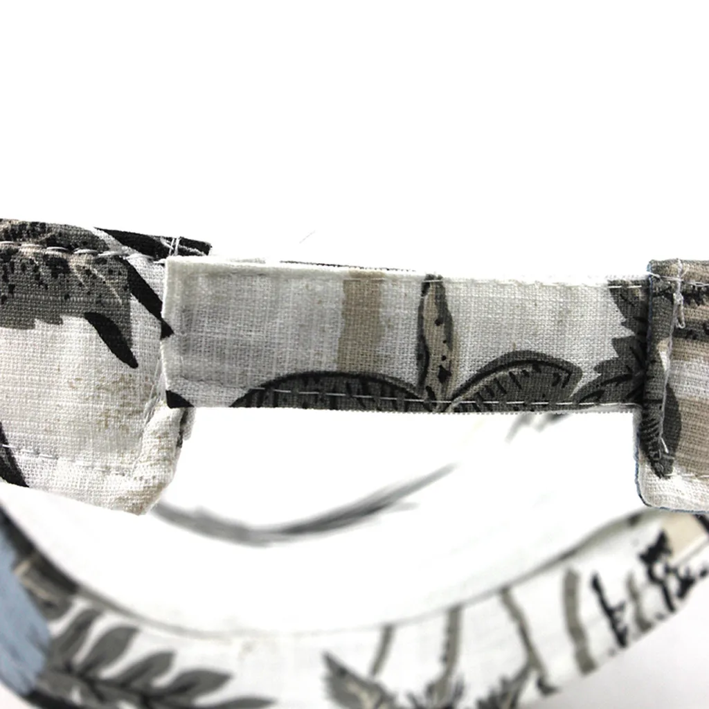 

Unisex Men Women Empty Top Sun Hat Washed Canvas Visor Printed Outdoor Adjustable Travel Beach Sports Sun Visor Hat Golf Caps