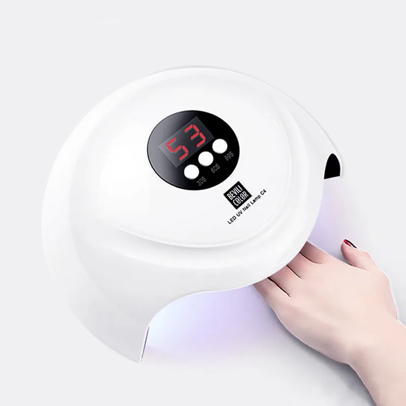 Профессиональный светодиодный УФ-светильник для ногтей 86 Вт Сушилка маникюра