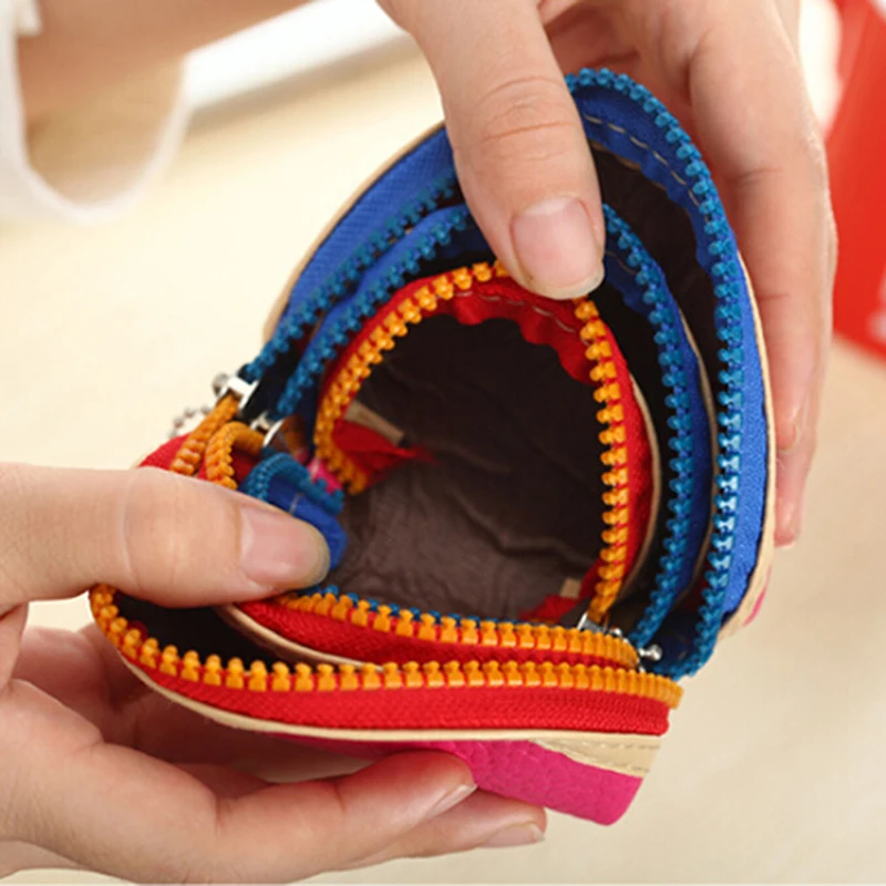 

3PCS Composite Bag Leather Purses Small Fresh Casual PU Key Coin Wallet Lady Fashion Dollar Money Bag Mini Makeup Case