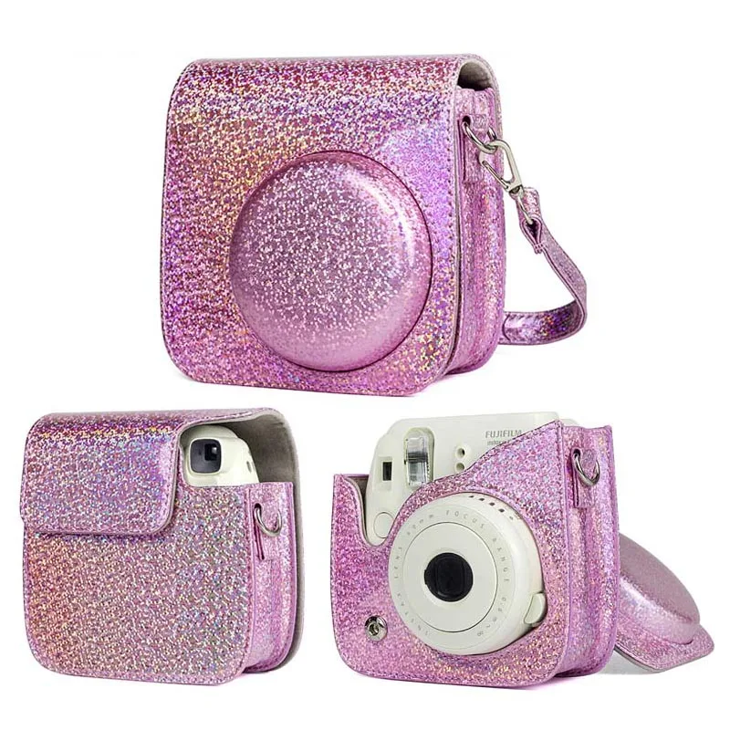 Совместимый чехол для камеры Instax Mini 9 цветная вспышка с фильтрами альбомов и