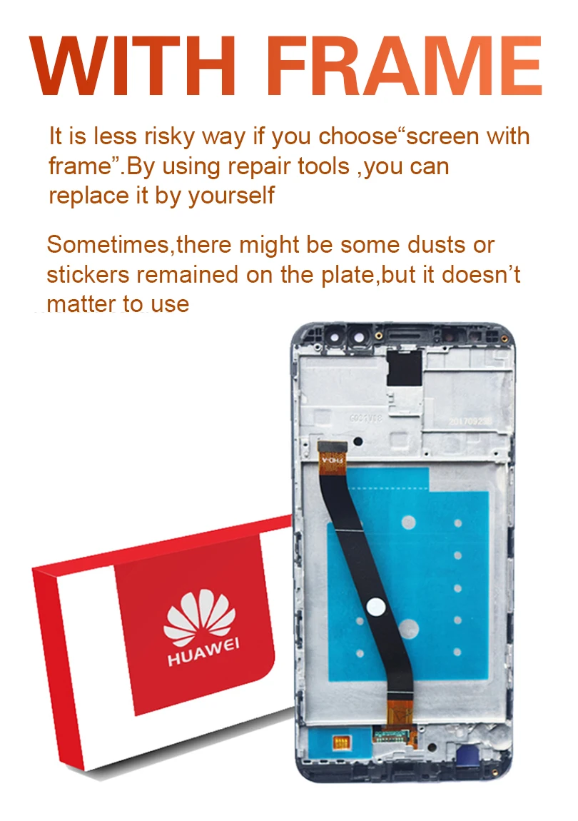 5,9 ''дисплей с рамкой Замена для huawei mate 10 Lite lcd кодирующий преобразователь сенсорного экрана в сборе Nova 2i RNE-L21