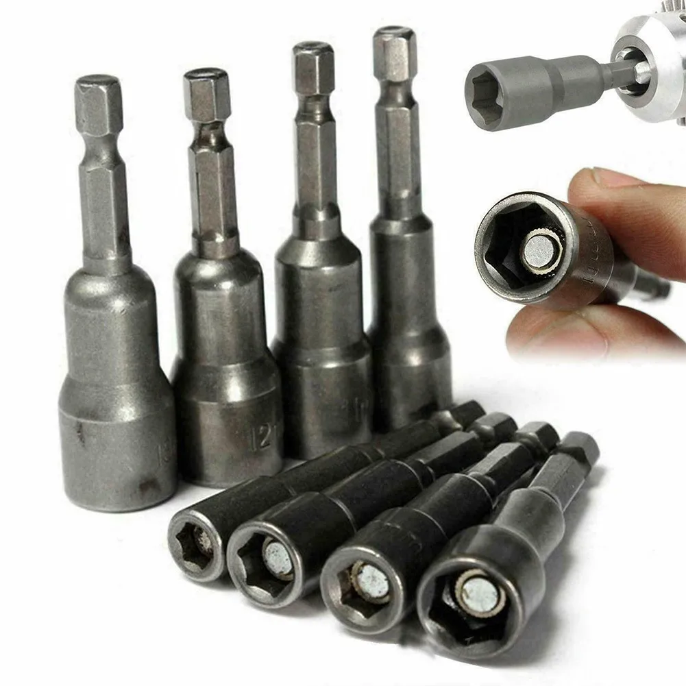 

Hex Hex Magnetic Drill Bits Nut Driver Set Impact Magnetic Metric Nut Set