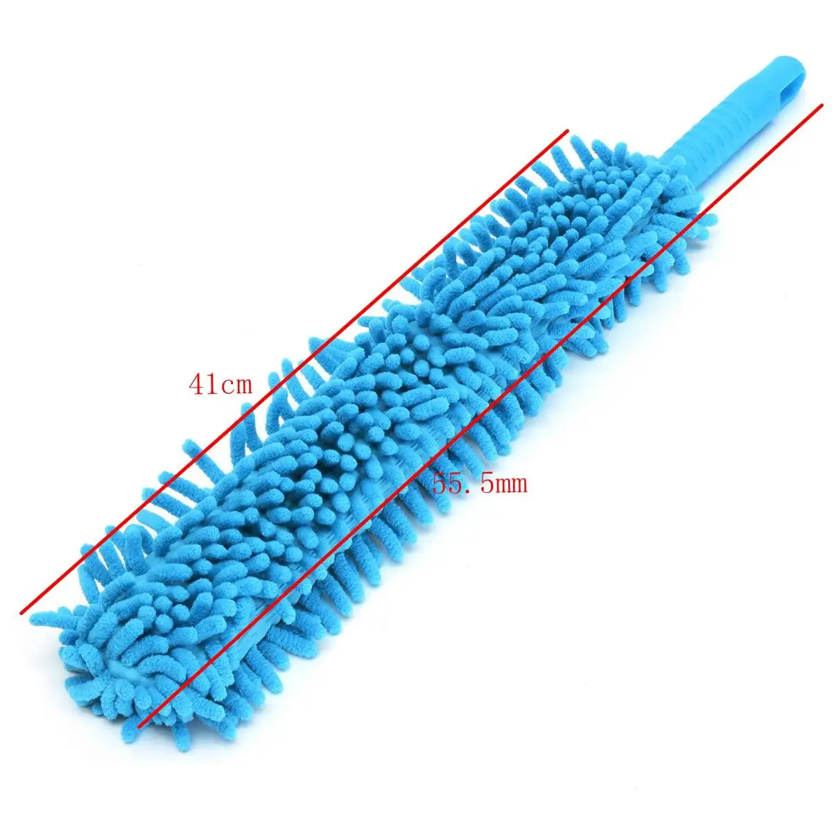 

New 2pcs 16" Car Flexible Extra Long Soft Microfiber Chenille Car Wheel Wash Brush Microfiber Noodle Chenille Wheel Cleaner