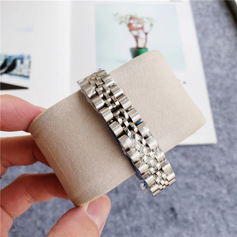 

Luxury Business Datejust Pearlmaster Wristwatches 36mm 18k White Silver Diamond Mechanical Ladies Female Watches