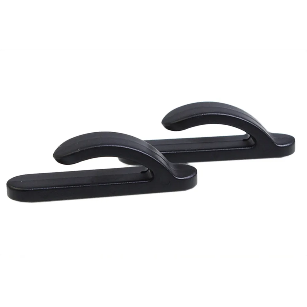 

New Style High Quality 2Pcs Convenient Black Auto SUV Car Truck Self Adhesive Hook Hanger Bag Purse Organizer Holder