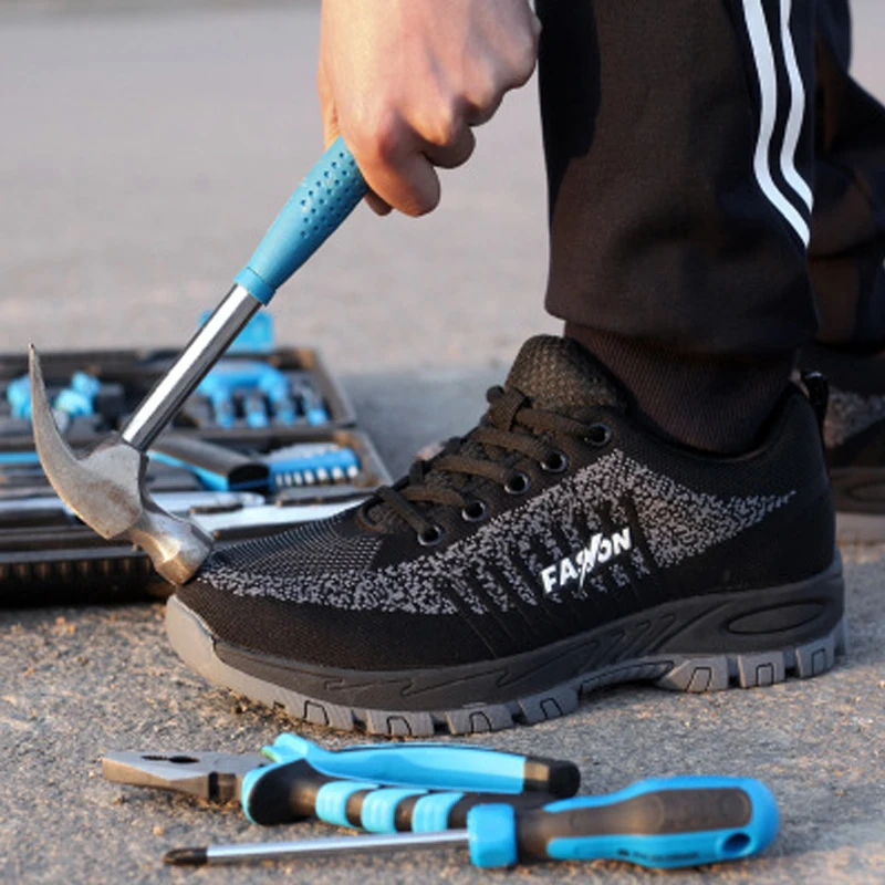 Прямая доставка неразрушаемые ботинки Ryder для мужчин и женщин рабочие кроссовки