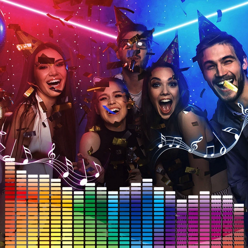 Новый продукт в июле 2021 года 5050 RGB 5 10 м шатер с USB5V музыкальное Звуковое управление