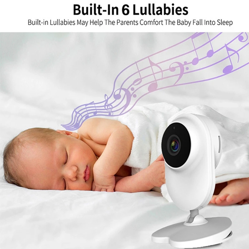 Беспроводная Wi-Fi камера 1080P с двухсторонним и ночным видением обнаружением