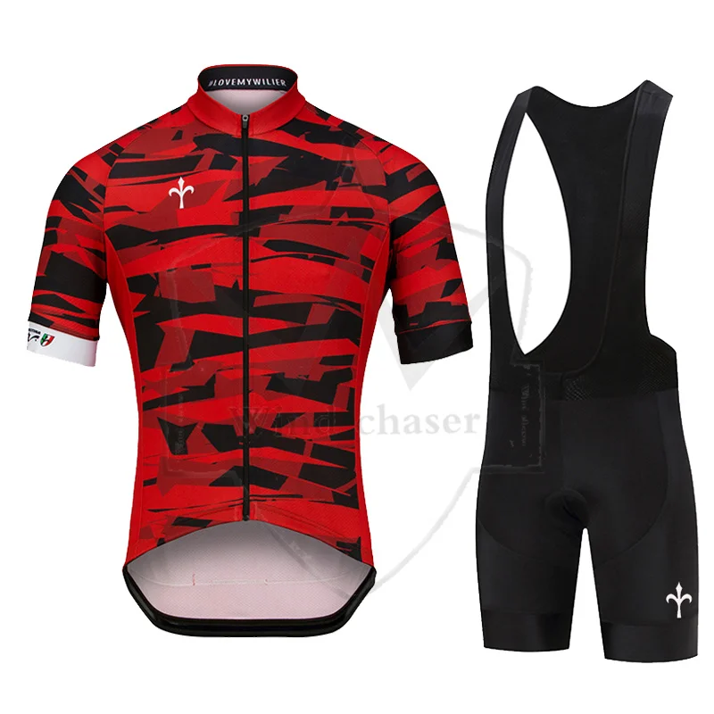 

Комплект одежды Wilier мужской для велоспорта, Джерси, летняя одежда для горного велосипеда, одежда для езды на велосипеде с защитой от УФ излу...