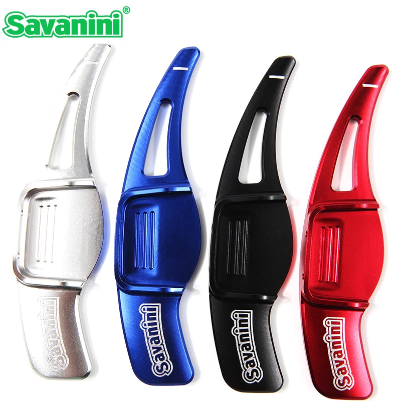 Savanini Aluminum 2pcs Car DSG Steering Wheel Shift Paddle Shifter Extension For Hyundai Veloster 2015 interior accessories | Автомобили и