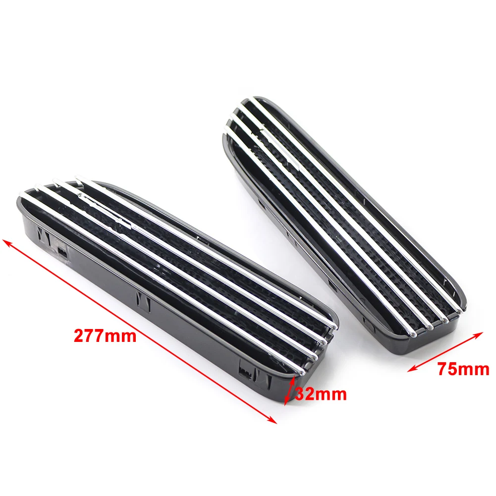 4 плавника боковое крыло автомобиля вентиляционные отверстия решетка для BMW E46 M3
