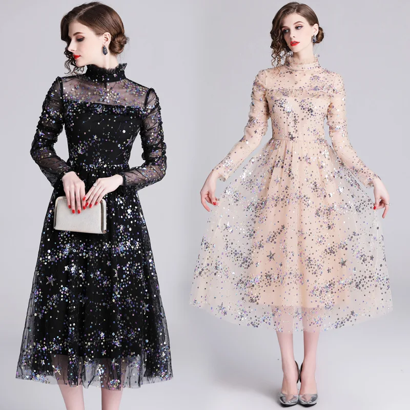 

Новое Женское платье бренди длинное платье-туника винтажное кружевное с вышивкой вечерние осенние рубашки с длинными рукавами Империя Мак...