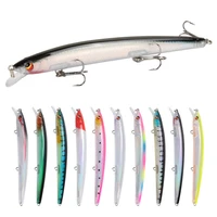 1pcslot fishing lure 3d eyes floating minnow aritificial laser wobblers 13 8cm15 4g crankbait hard plastic fishing tackle pesca