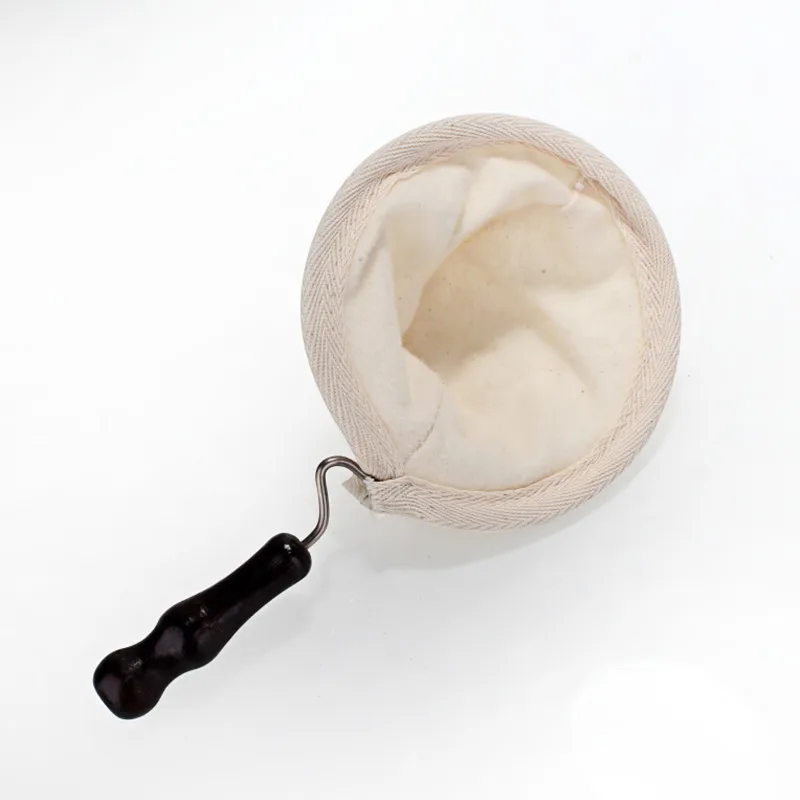 Кофейный фильтр фланелевый Фотофон с деревянной ручкой | Дом и сад