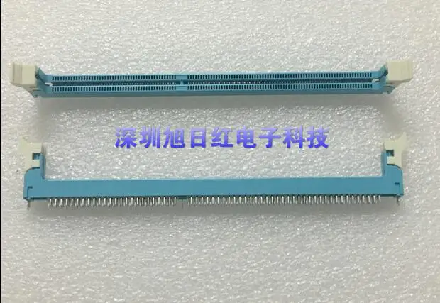 5 шт./лот Настольный слот для памяти DDR3 240P 1,5 в слот для гнезда памяти светло-голубого цвета