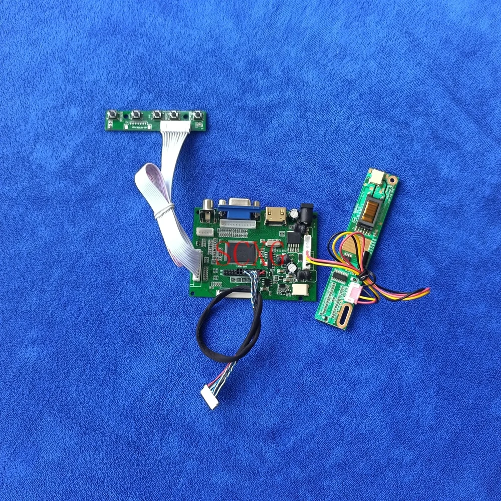 

HDMI-compatible VGA 2AV LVDS 20-Pin LCD Display Controller Driver Board 1CCFL DIY KitFor TM133XG-02L06 TM133XG-A01/A02 1024*768
