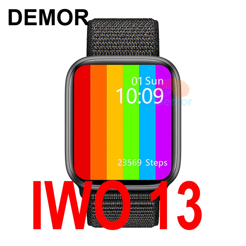 2021 Смарт-часы DEMOR IWO 13 Pro Series 6 40 мм 44 пульсометр IWO13 W56 для мужчин женщин Huawei Xiaomi Android |