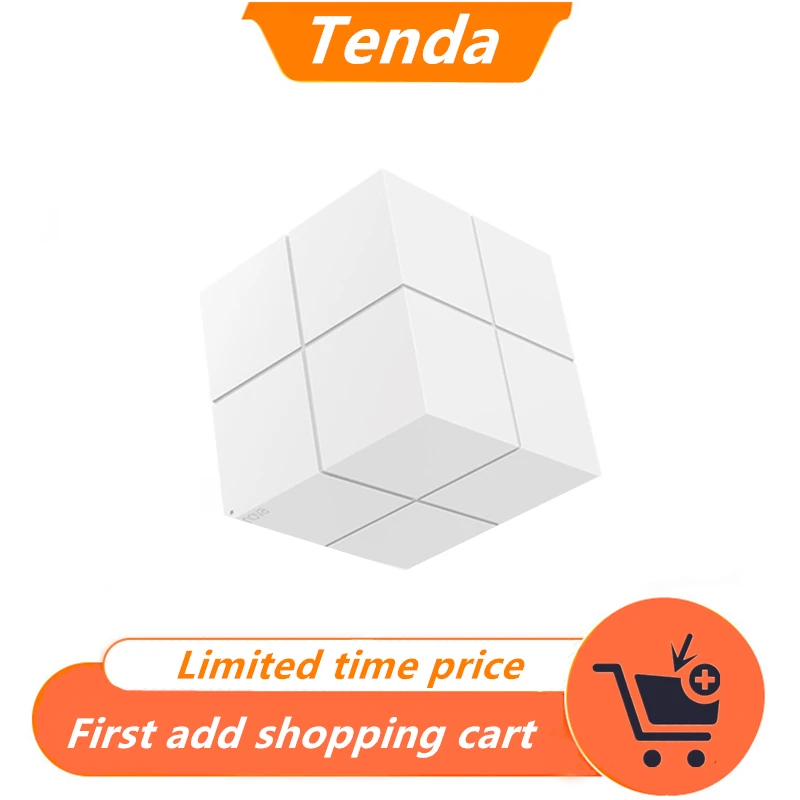 Tenda Nova MW6 беспроводной Wifi сетчатый роутер 11AC двухдиапазонный 2,4 ГГц/5,0 ггц Wifi ретранслятор сеточная WiFi система приложение Дистанционное управление на английском языке