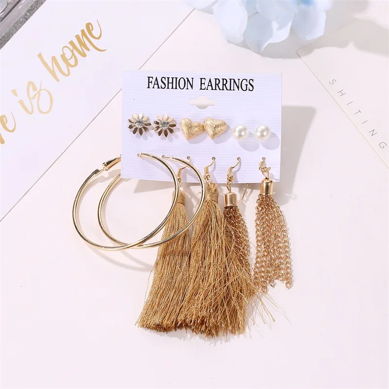 Набор изысканных серег ZYZQ специальный подарок на день рождения ювелирные