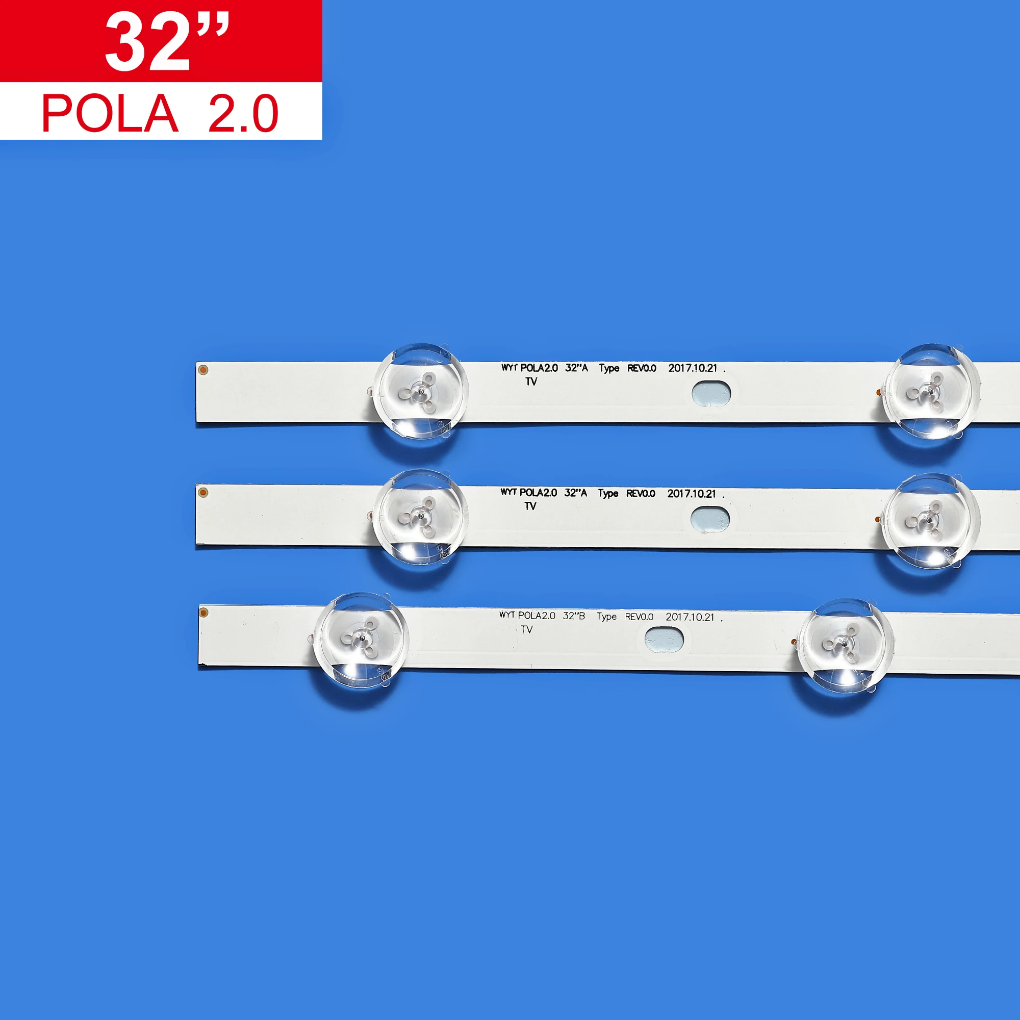(Новый комплект) 3 шт. 6/7 светодиодный 590 мм сменный фонарь для LIG 32LN5100 32LN545B Innotek POLA2.0