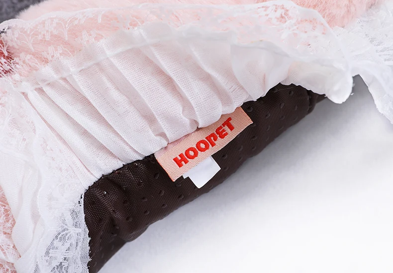 Hoopet кровать для кота-любимца дом милый розовый мягкий кровать для щенка коврики диван домик для собак, кошек спальный мешок Товары для домашних животных
