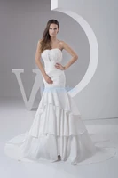free shipping 2016 new design hot customize sizecolor bridal gown sweetheart beading elegant whiteivory mermaid wedding dress