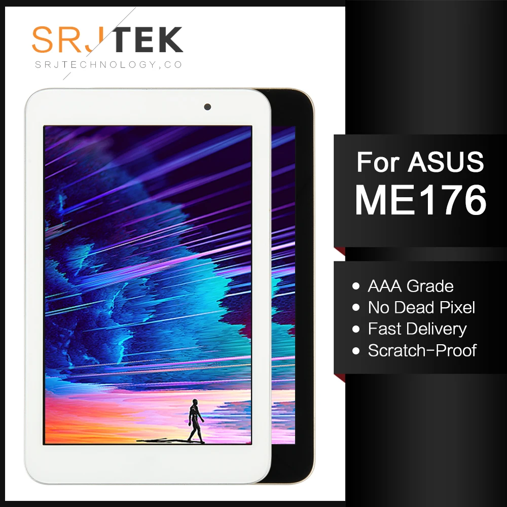 7 ''с рамкой для Asus memo pad 7 ME176 ME176C ME176CX K013LCD дисплей сенсорный экран монитор матрица планшет дигитайзер Замена