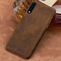 natural pull up leather phone case for samsung galaxy a50 a70 a71 a51 2020 a8 a7 2018 a41 s20 ultra s10 s9 s8 note 10 plus cover
