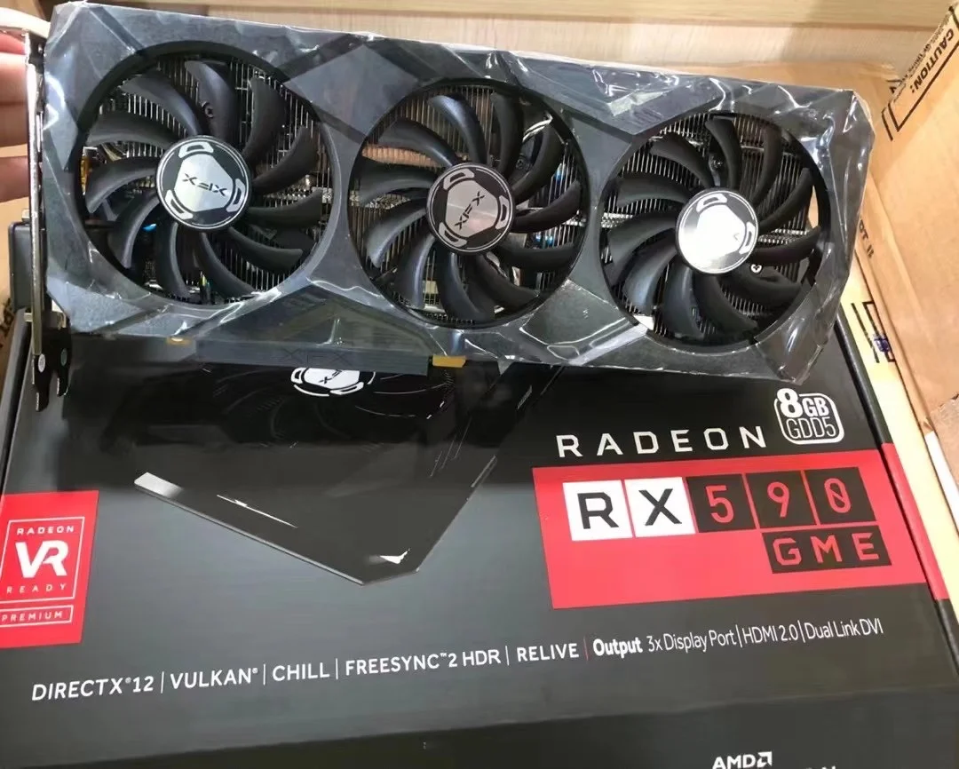 

Stock New XFX rx590 Hot Sale 30mh graphics card