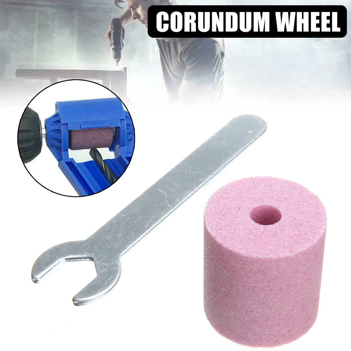 Новый 6 мм Мини Жесткий корунд набор колес мощное сверло полировальная
