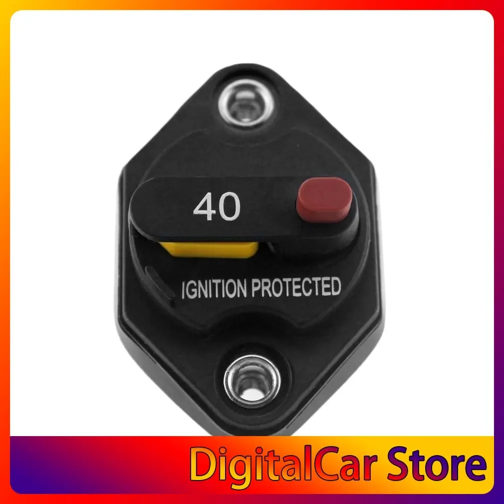 

F1665 Mid-Range Circuit Breaker Waterproof Flush-Mount High Amp Switchable With Manual Reset Thermal Circuit Breaker