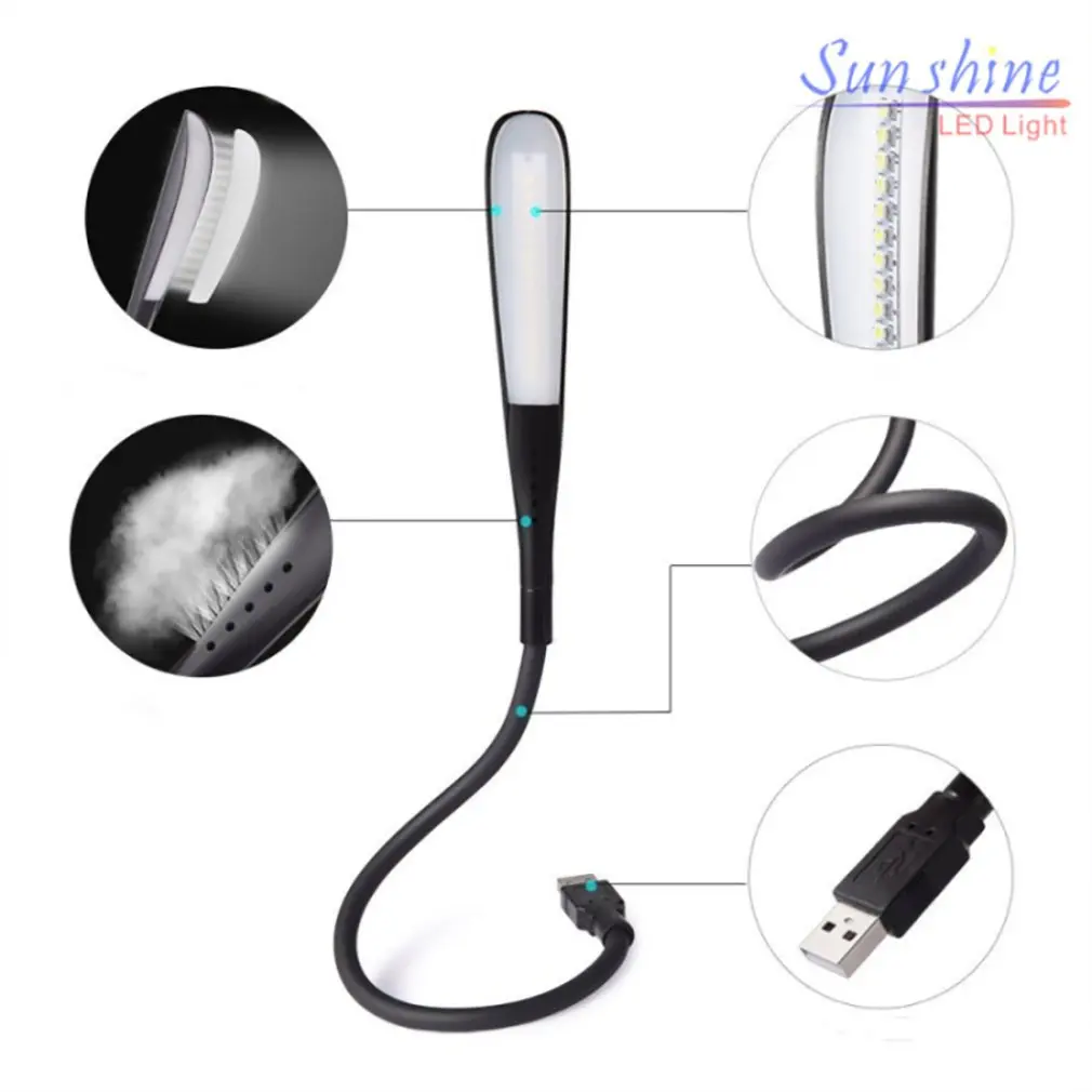 Светодиодный сенсорный Сенсор Портативный светильник Usb энергосберегающие глаз