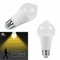 e27 led motion sensor light bulb 12w 18w smart pir led bulbs auto onoff night ligh fr stair porch garage balcony bathroo%ef%bd%8d