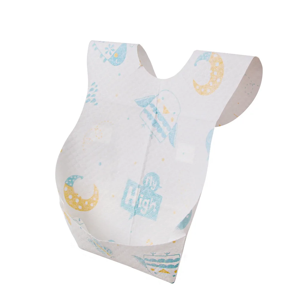 8 шт детские одноразовые Слюнявчики для младенцев детей забота о кормлении Ланч