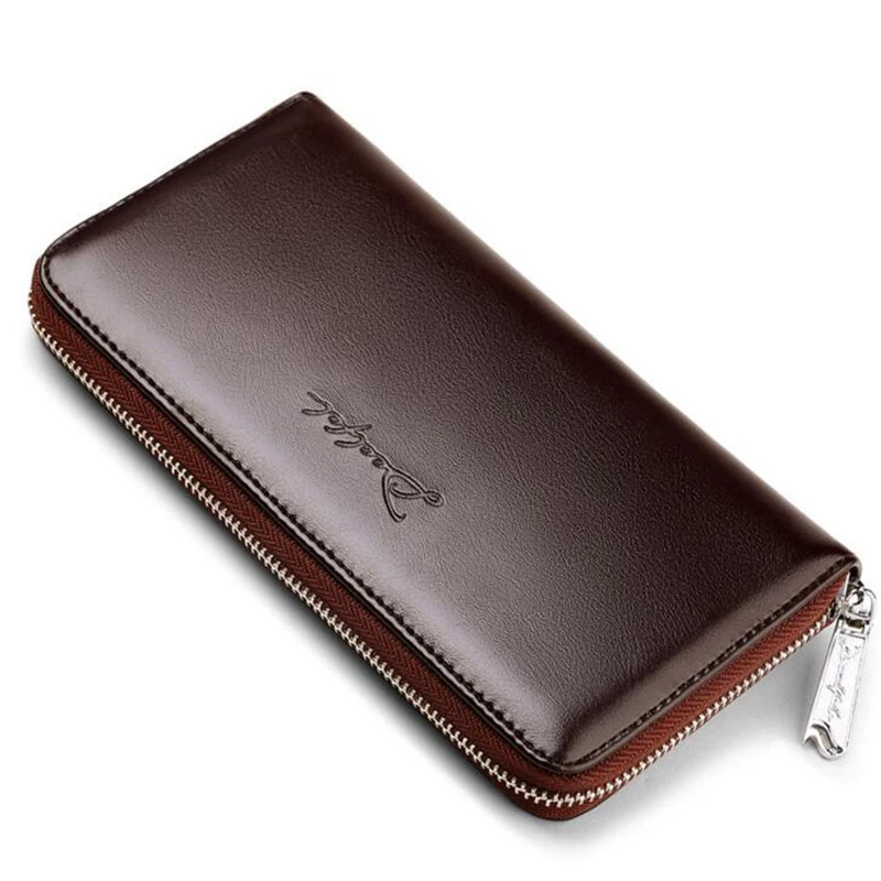 Мужские кошельки из искусственной кожи классический деловой кошелек мужской