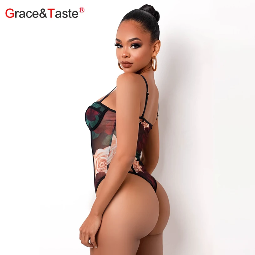 

G&T Retro Sexy Gauze Jumpsuit Top Rose Full-Sleeve Dress Feminine Style Commuter Skirt Halter Dresses Long-Sleeve Blouse Autumn