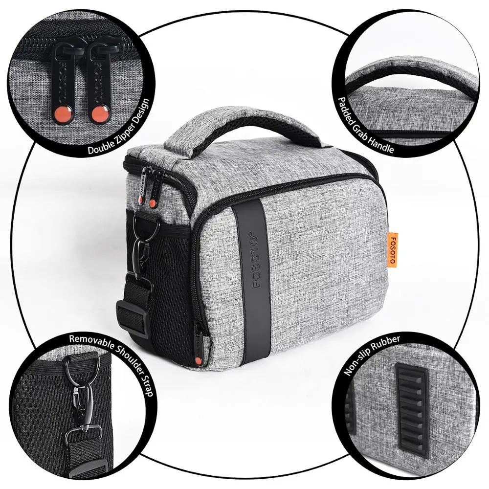 hot digital dslr camera waterproof shoulder bag video case for canon nikon sony lens pouch photography photo backpack national free global shipping