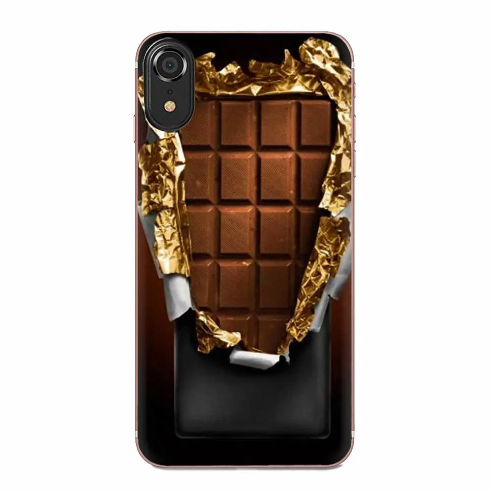 Мягкие лучшие чехлы для Huawei Honor 4C 5A 5C 5X 6 6A 6X 7 7A 7C 7X 8 8C 8S 9 10 10i 20 20i Lite Pro Alenka Bar Wonka Chocolate |