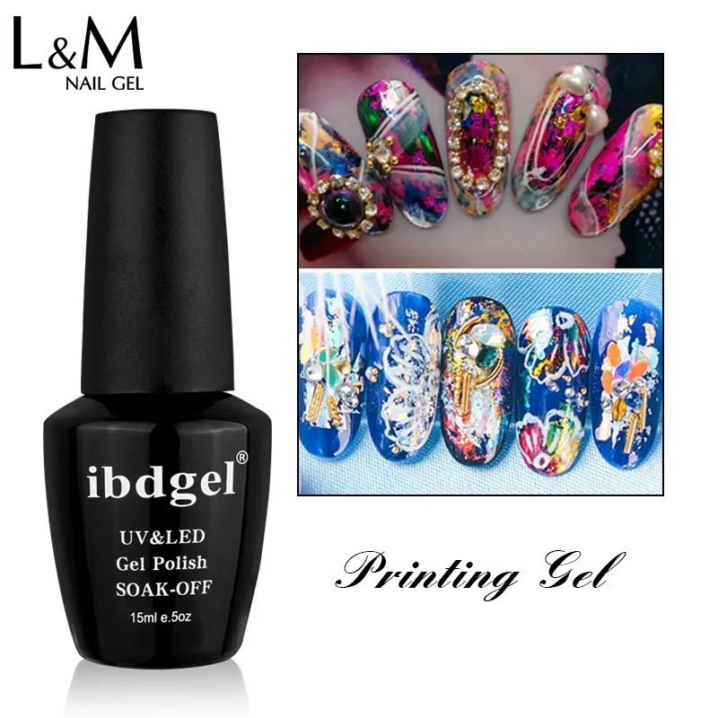 1 шт. прозрачный гель для УФ/светодиодной лампы|Гель ногтей| |