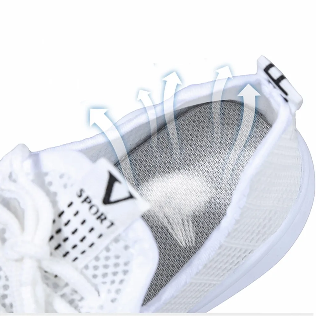 Женские Дышащие сетчатые кроссовки женские повседневные нескользящие